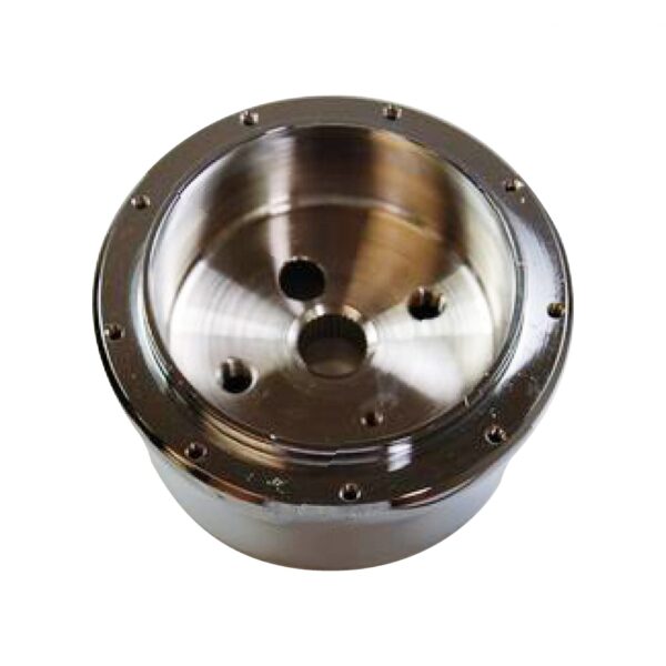 14″ Billet “Carousel” Style Steering Wheel Kit – Chrome - Imagen de 4