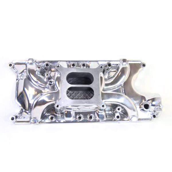 SBF 289-302 Square Bore Intake Manifold – Polished