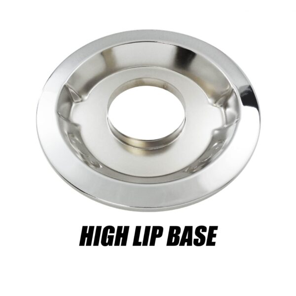14″ Red W/ Chrome Lip Round Super Flow Air Cleaner Set - Imagen de 5