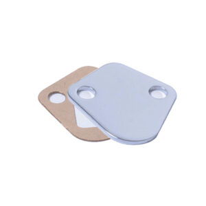 Fuel Pump Block-Off Plate – Chrome