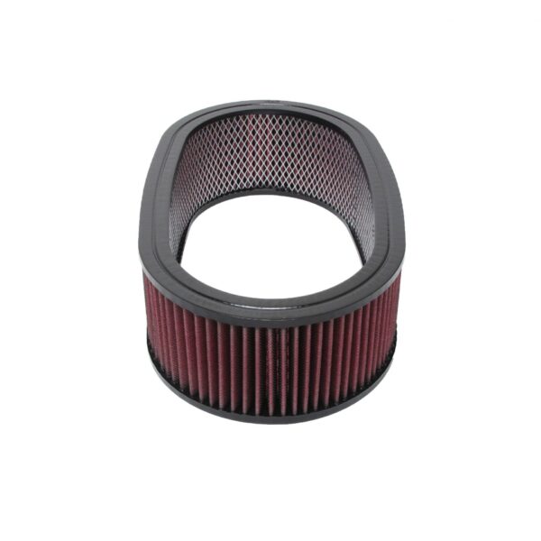 15″ x 2″, 4″ Oval Red Washable Filter Element - Imagen de 2