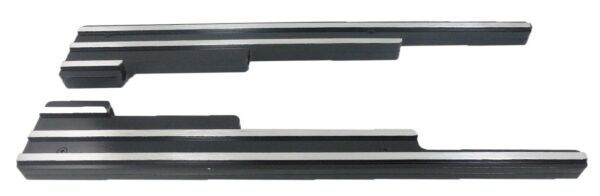 BLACK ALUM EARLY WIRE LOOM 9.5mm FINNED
